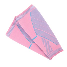 BESPORTBLE 2pcs Calf Compression Sleeves for Men Women Footless Support Socks for Varicose Veins Running Sports Breathable Pink Weight Jin