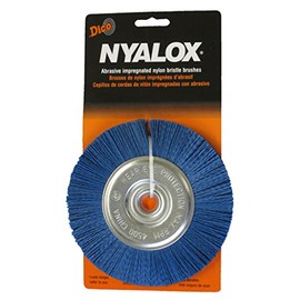 Dico 541-766-6 Nyalox Bench Brush 6-Inch Blue 240 Grit