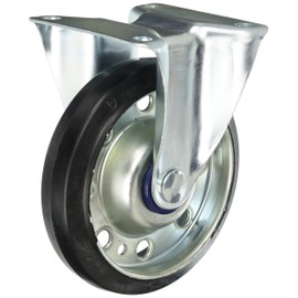 TRUSCO(トラスコ) プレス製台車用キャスターΦ125 固定 125KC