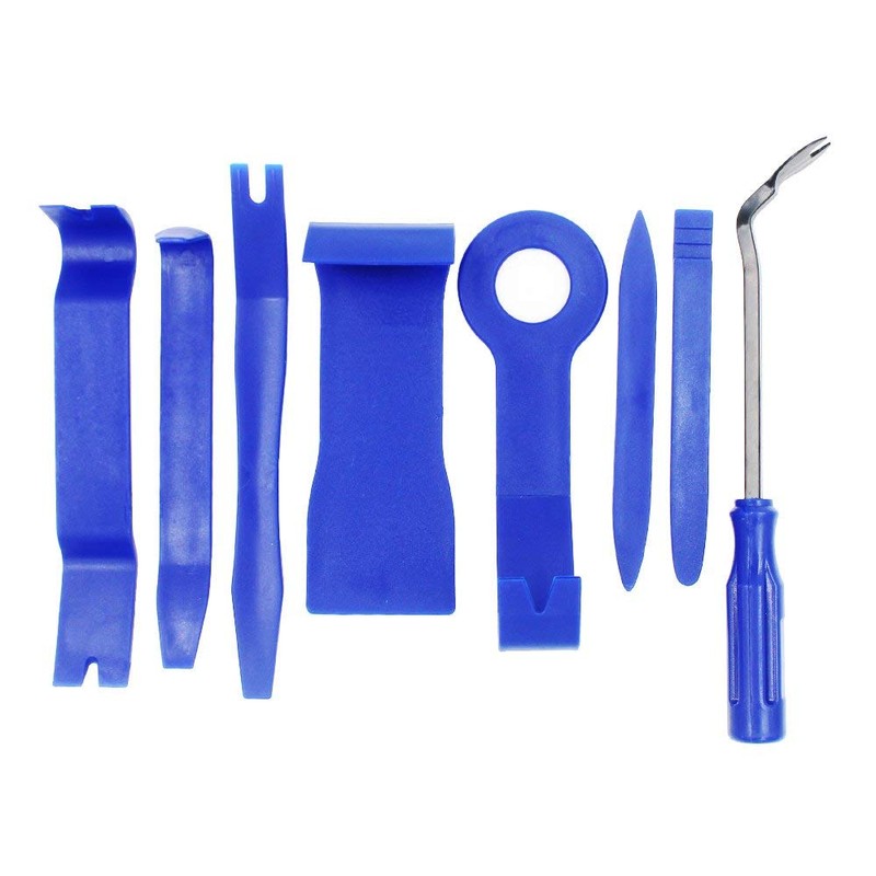 Gebildet 6pcs Car Trim Stainless Steel Removal Tool, Car Interior
