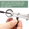The Beadsmith Stainless Steel Divider Caliper – 3-Inch with Removeable