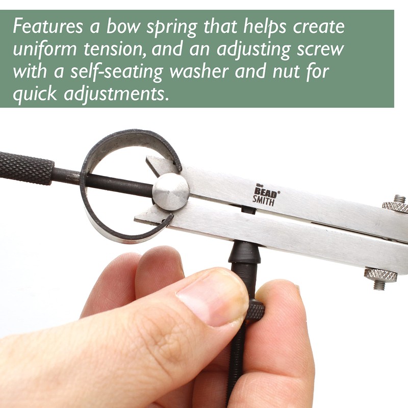 The Beadsmith Stainless Steel Divider Caliper – 3-Inch with Removeable