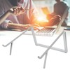 Laptop Stand Aluminium Tablet Riser Foldable Portable Notebook Holder Silver
