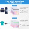 GOGOODA Mesh Laundry Bags, Delicates Washing Bags for Sweater Blouse