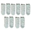 GRIRIW 10Pcs Cut Resistant Finger Cots Durable Thumb Sleeves for