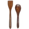 HONEY VELVET Wooden Spatula Spoons Set for Cooking & Serving