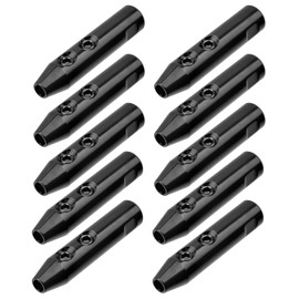 Antrader Swageless Invisible Cable Railing Kit Hardware Swageless Fittings Tensioner Hidden for 1/4" Stainless Steel Cable Railing System Pack of 10,Black