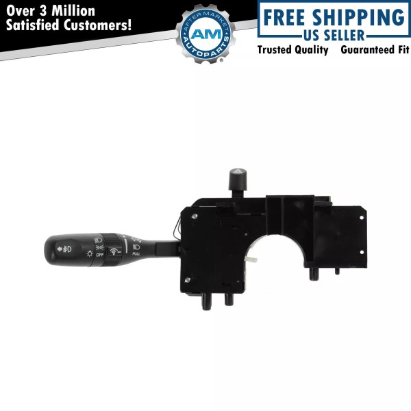 AM Autoparts Headlight Turn Signal Combination Switch Lever for 01-06