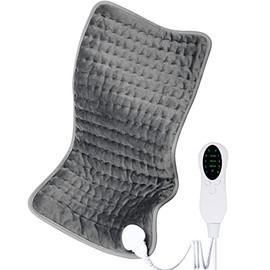 Almohadilla Trmica Elctrica, Compresa Caliente Electrica, Cobijas Elctricas Suave y Cmoda para Aliviar el Dolor de Espalda y los Calambres, Con...    