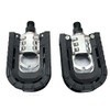 Foldable Bicycle Pedals Platform Commuter Bike 9/16 Aluminum Alloy Cr-mo