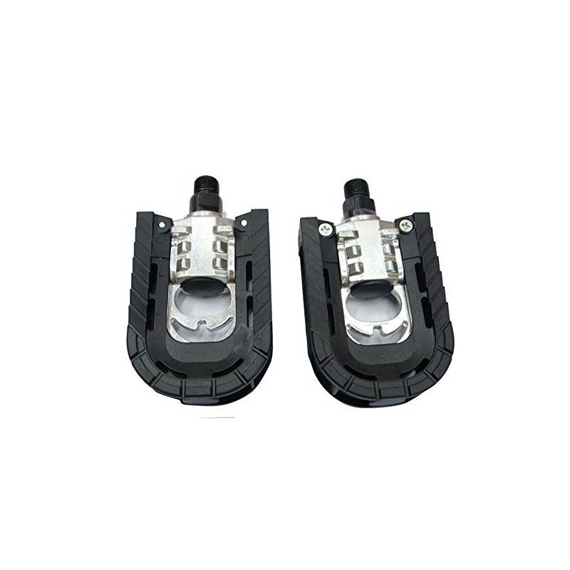 Foldable Bicycle Pedals Platform Commuter Bike 9/16 Aluminum Alloy Cr-mo
