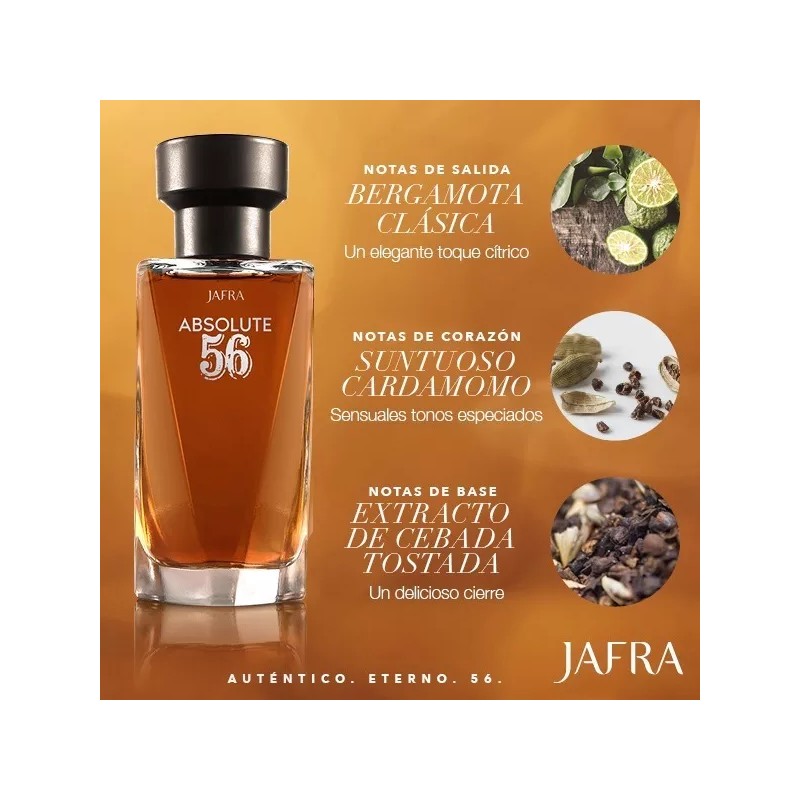 Jafra Absolute Leather + Absolute 56 + Envio Gratis