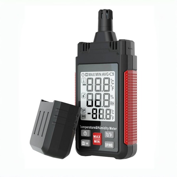Lancoon Temperature Humidity Meter Digital Thermometer Hygrometer with Dew Point
