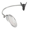 Clamp Magnifying Glass 2X and 6X Dual Lens Flexible Hose