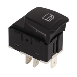 Aramox Window Switch, Power Master Window Switch, Window Regulator Control Button Compatible with SMART 454 FORFOUR OEM: A4548201010, Main Window Switch