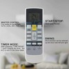 Replacement for Fujitsu Air Conditioner Remote, Remote Control Fit for