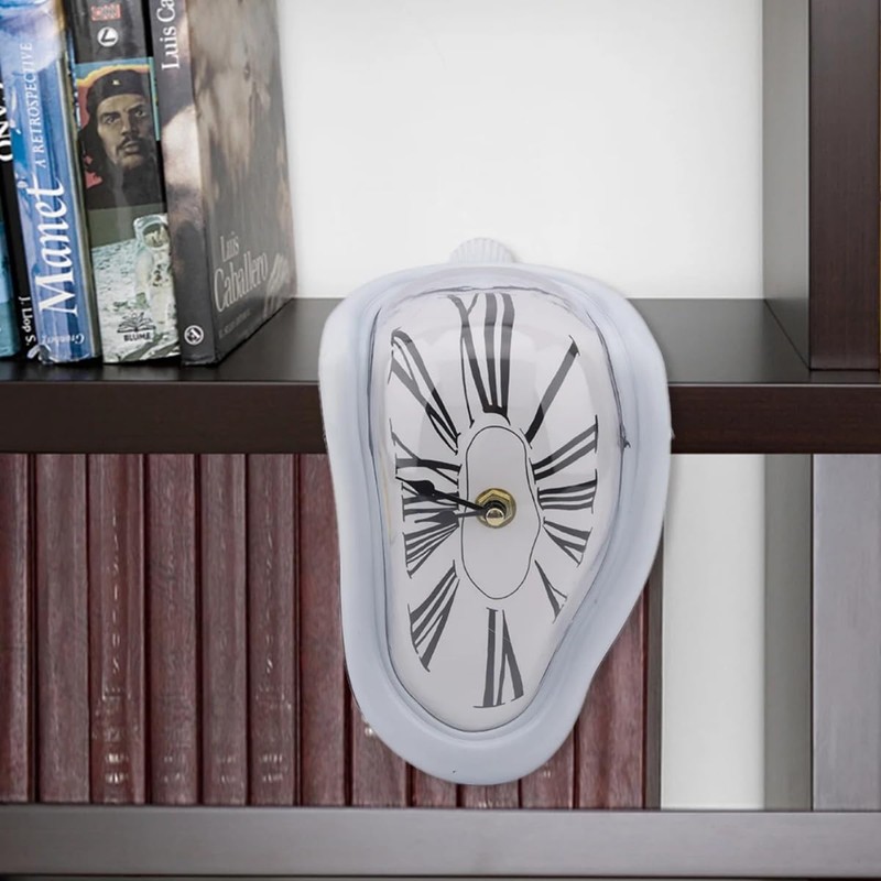 Petilleur Creative Dali Watch Melting Clock Surrealistic Table Shelf Desk
