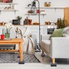 JJQHYC Set of 4 Furniture Risers, 4 cm Risers for