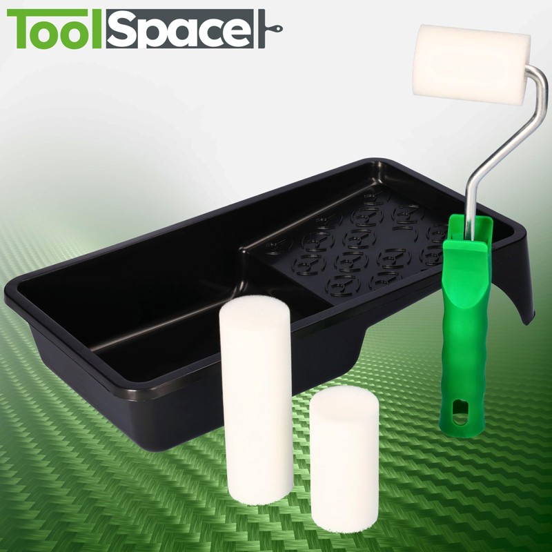 ToolSpace Paint Roller Set Paint Roller 5 cm 7 cm