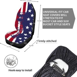 XYZCANDO 11 Pieces Car Accessories Set Sunflower Marble Pattern Cars Seat Covers Steering Wheel Cover Auto Seats Headrest Cover Cupholder Coaster Gear Shift Cover Handbrake Cover