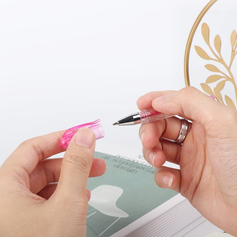 Minago Mini Gel Pens 20 Glitter Colouring Pens for Kids