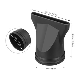 FOMIYES 2 Stück Diffusor für Haartrockner, faltbar, Ersatzdüse, zum Trocknen von Haaren, Universaldüse für Haartrockner, Durchmesser 4,2 cm