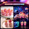 50 Pack 1oz Neon Plastic Shot Cups - Vibrant Party
