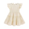 YOUNGER TREE Toddler Dress Baby Girl Summer Clothes Ruffle Sleeve