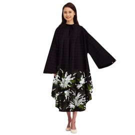 Cattleya Haircut Cape, White, F