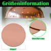 Uxney Round Copper Plate, 100 mm Diameter, 2 mm Thick