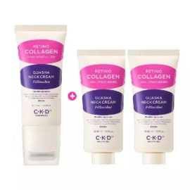 종근당 씨케이디 레티노 콜라겐 저분자 300 괄사 목주름 크림 필톡샷 50ml+리필 50ml+50ml Jongkundang CKD Retino Collagen Low Molecular 300 Gua Sha Neck Wrinkle Cream Pill Talk Shot 50ml + Refill 50ml + 50ml
