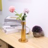 Vase Table Lamp Battery Powered USB Rechargeable Cordless Dimmable Flower
