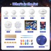 Ohanniewa Solar System Project Kit for Kids, Mixed Sized Foam