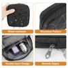 Likesing Sanitary Napkin Storage Bag, Leather Portable Period Bag for