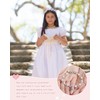 Eaciy First Communion Gifts for Girls - Pearl Cross Bracelet