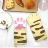 Oven Mitts Kitchen Cooking Baking Heat Resistant Cat Glove, 1