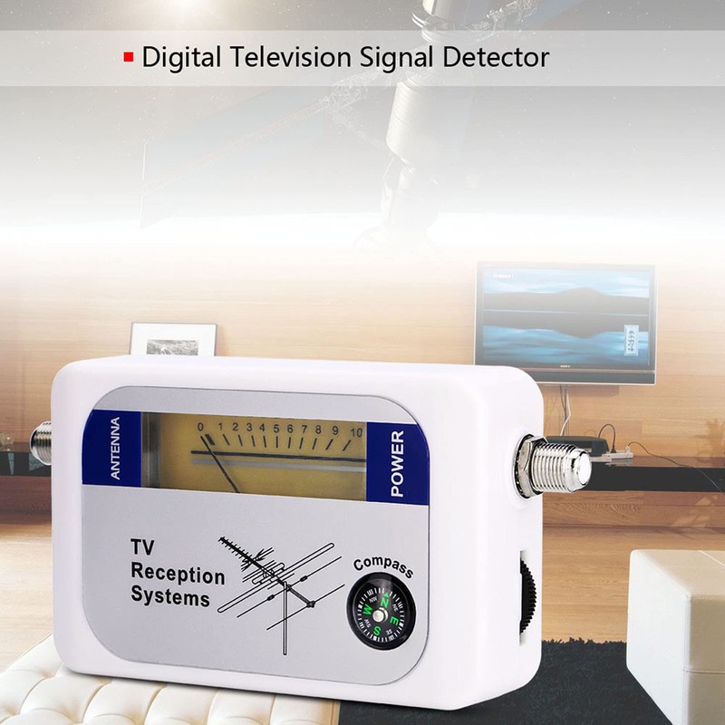 Digital TV Finder Mini, Strength Meter Receiver, TV Antenna Strength