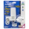 Panasonic NSKL134-S LED Power Generation Lamp, Wide LED Bicycle, Gray,