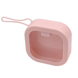 ANCLLO 2 Pieces Hair Scrunchie Organizer Holder Box Jewelry Organizer Hair Accessory Storage Container