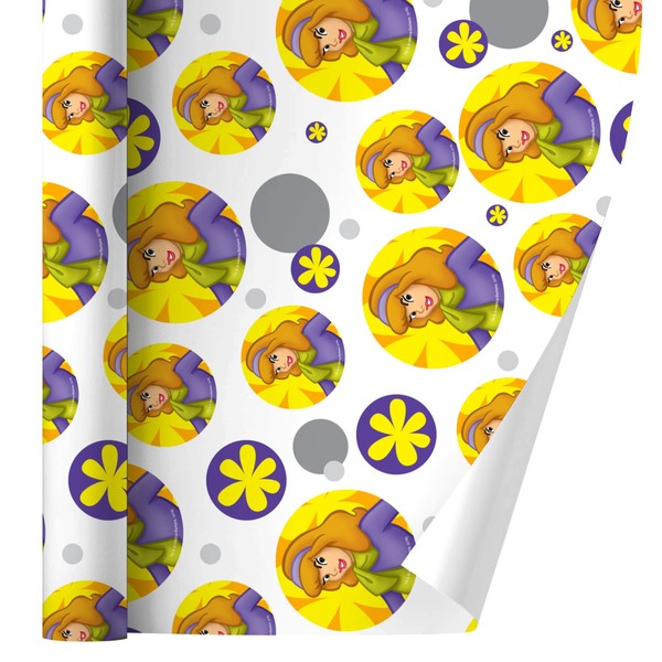GRAPHICS & MORE Scooby Doo Daphne Character Gift Wrap Wrapping Paper Roll
