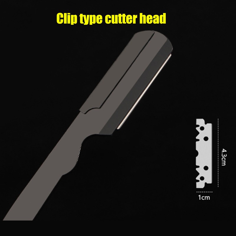 Straight Edge Razor Holder Men Professional Hollow Handle Manual Shaver