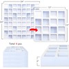 Foroomaco 4pcs EVA Acoustic Diffusers 12"x12"x2" (Total 24"x24"x2"), Waffle Style