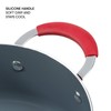 Cooking Light Nonstick Ceramic Pots and Pans Set with Silicone