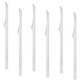 6 Pcs Pedicure Knife Foot Scraper Kit Professional Stainless Steel Foot Scrubber Dead Skin Remover Professional Ingrown Toenail Clippers Foots Care Tools to Remove Dead Skin Callus for Men Women