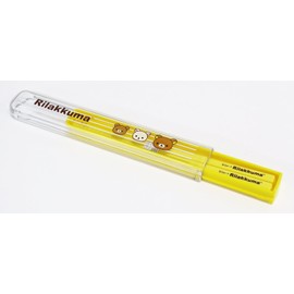 OSK Rilakkuma Pull Lid Chopsticks Case Set HS-11