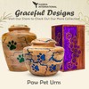 Pet Urn for Dogs Ashes - Paw Pet Urn for