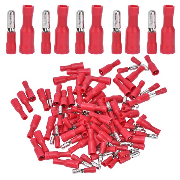 50 Pairs of Insulated Insulated Wire Terminals FRD1.25-156 MPD1.25-156 Crimping