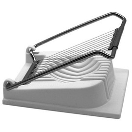 Fackelmann Eier Scheiben, Kunststoff, Mehrfarbig, 11 x 8 cm