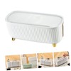 OSALADI Cable Management Box with Lid Stylish Storage for Cords