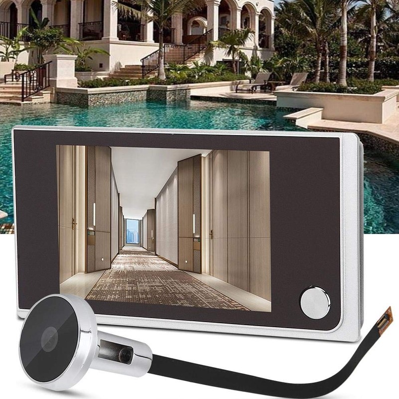 Nikou 3.5 Inch LCD Door Electronic Peephole Camera, 120 Degree